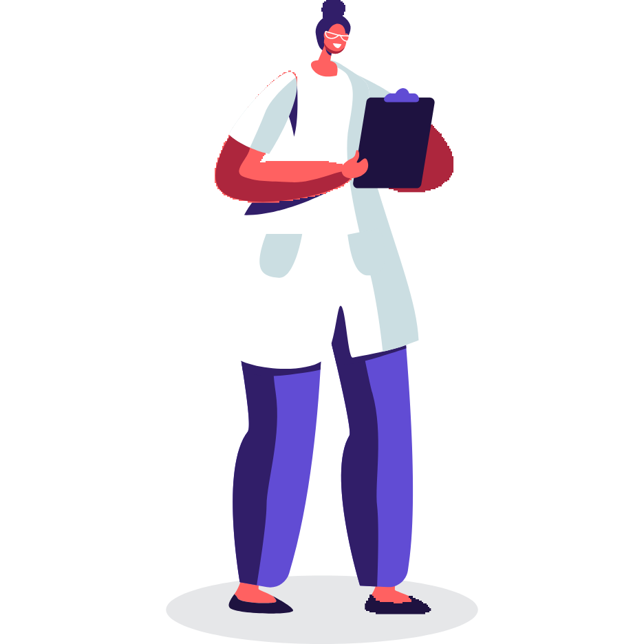 Illustration d'un prescripteur de santé 